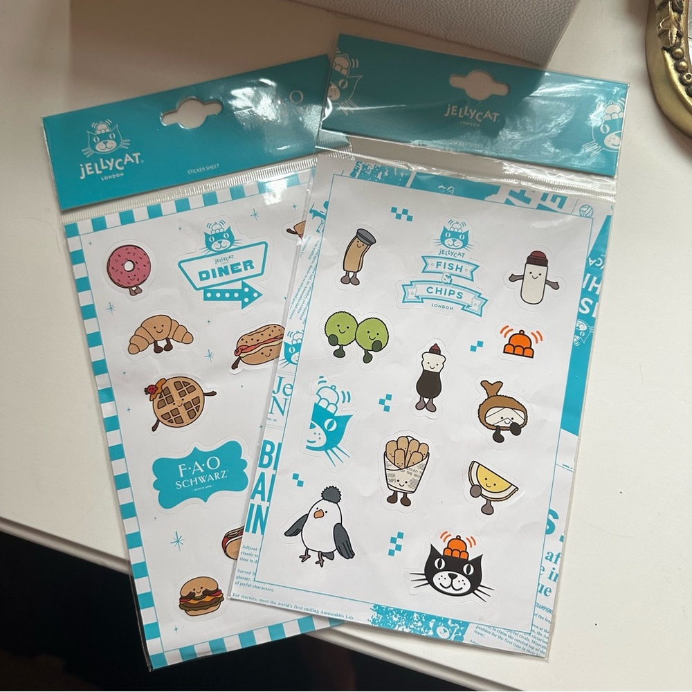 JELLYCAT LIMITED EDITION STICKERS!